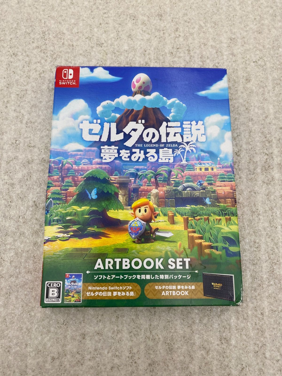 ◇【ARTBOOK付】ゼルダの伝説 夢をみる島 ARTBOOK SET 0012986219 