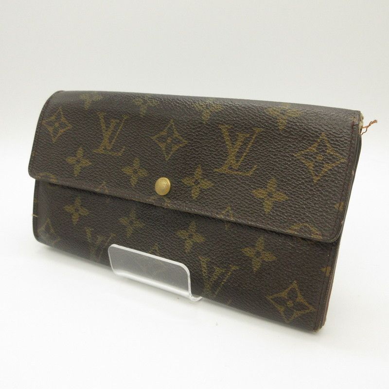【姫路東店】 中古 LOUIS VUITTON | ルイ・ヴィトン 長財布 ポシェットポルトモネクレディ M61725 モノグラム 【125】