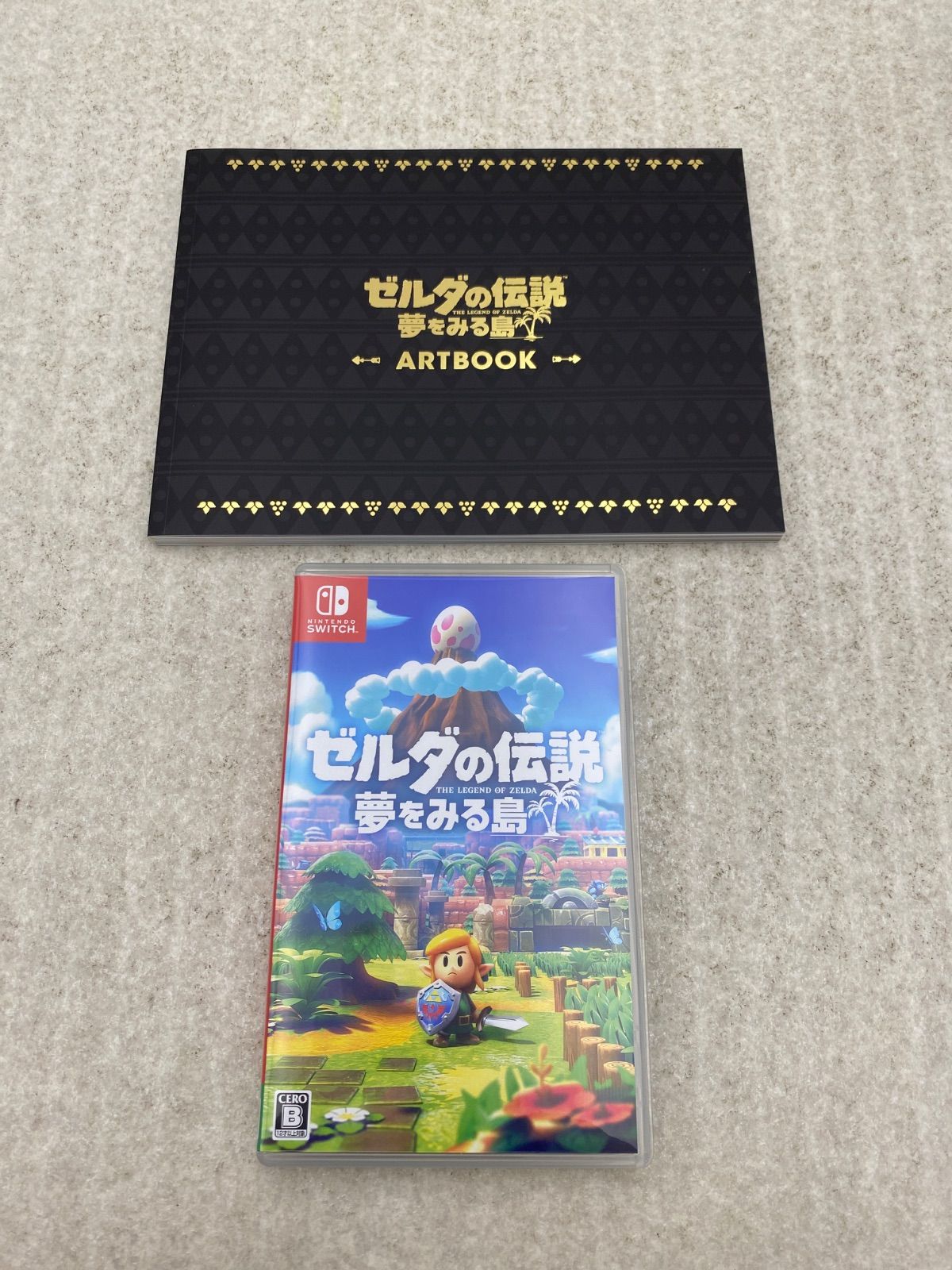 ◇【ARTBOOK付】ゼルダの伝説 夢をみる島 ARTBOOK SET 0012986219 
