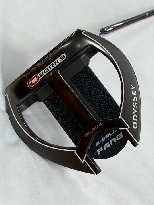 オデッセイ O-WORKS BLACK 2-BALL FANG パター ゴルフドゥ！倉敷笹沖店