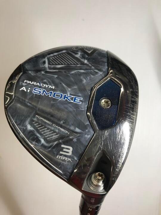 キャロウェイ　PARADYM Ai SMOKE MAX　15度　ATTAS MB-FW 75　Sフレックス　フェアウェイウッド　中古【最短即日発送】