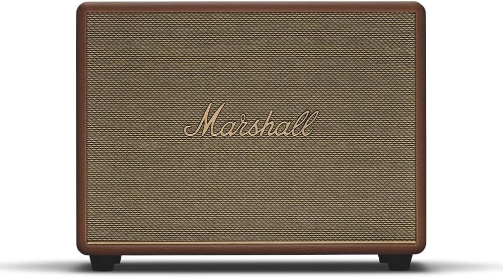 【新品・未開封品】Marshall マーシャル ワイヤレススピーカー WOBURN3-BROWN ブラウン