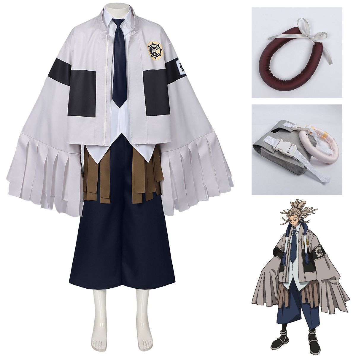 廃淵戦鬼 タムジー 同款 コスプレ衣装 フルセット