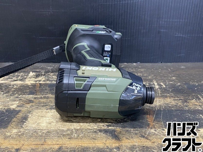 ●【送料無料】【未使用品】HiKOKI ハイコーキ WH36DD(NNG) コードレス インパクトドライバ 本体色:フォレストグリーン 36V対応 ※本体のみ 【ハンズクラフト久留米上津BP店】
