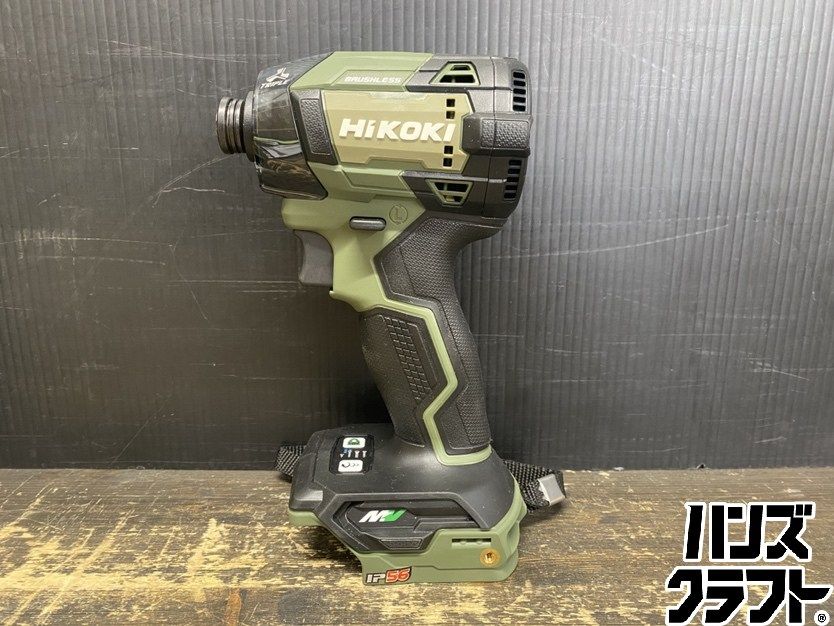 ●【送料無料】【未使用品】HiKOKI ハイコーキ WH36DD(NNG) コードレス インパクトドライバ 本体色:フォレストグリーン 36V対応 ※本体のみ 【ハンズクラフト久留米上津BP店】