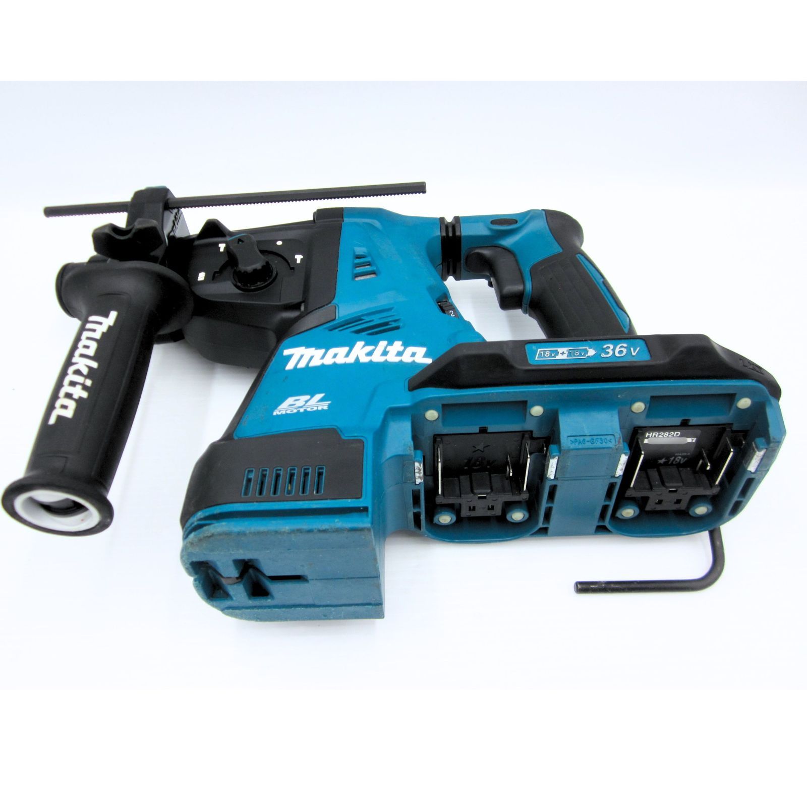 フルセット状態良好【領収書発行可】マキタ(Makita) HR282DRGX 18mm充電式ハンマドリル 18V6Ah バッテリ2本・充電器・ケース付 フルセット状態良好【領収書発行可】マキタ(Makita) HR282DRGX 18mm充電式ハンマドリル 18V6Ah バッテリ2本・充電器・ケース付