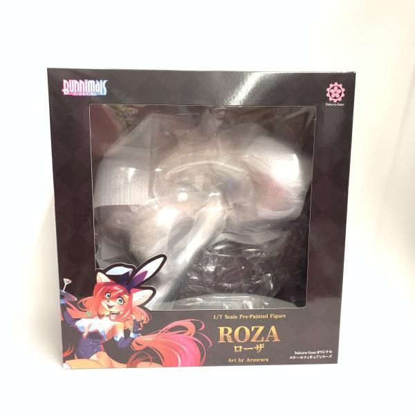 【中古】開封)Bunnimals ローザ 1/7 完成品フィギュア[サクラギア][18]