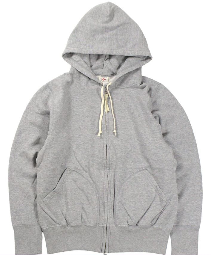 トゥームーン フードジップアップ TWO MOON Light Weight zip up