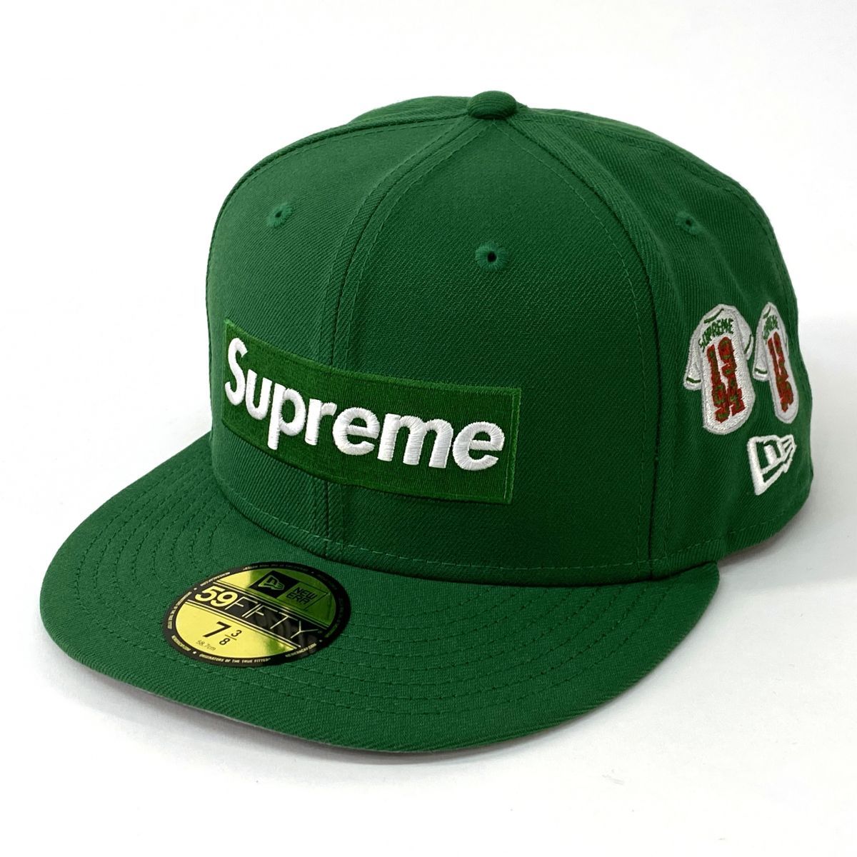 Supreme シュプリーム Jerseys Box Logo New Era ジャージーズ ボックスロゴ ニューエラ キャップ サイズ:7 3/8(58.7cm) ※中古