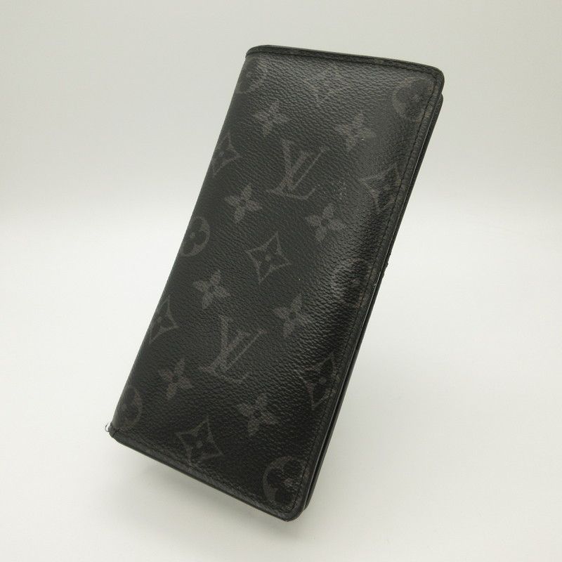 【姫路東店】 中古 LOUIS VUITTON | ルイ・ヴィトン 長財布 ポルトフォイユブラザ M61697 モノグラム エクリプス 【125】