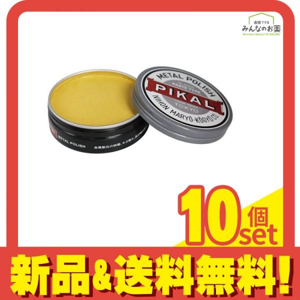 日本磨料工業 金属磨き ピカールネリ 180g 10個セット まとめ売り