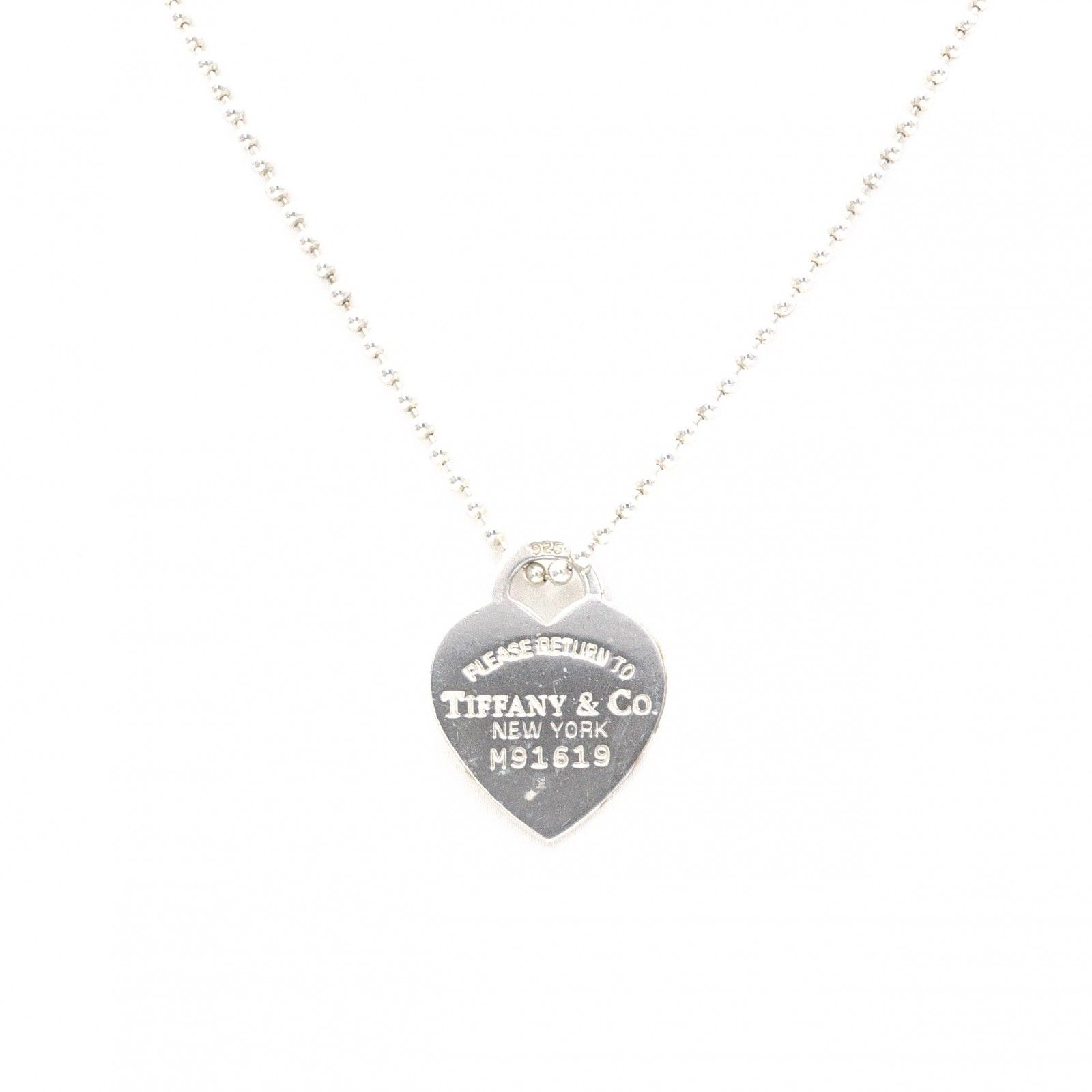 TIFFANY&Co. ティファニー ボールチェーン リターントゥ ティファニー ネックレス シルバー925 シルバー