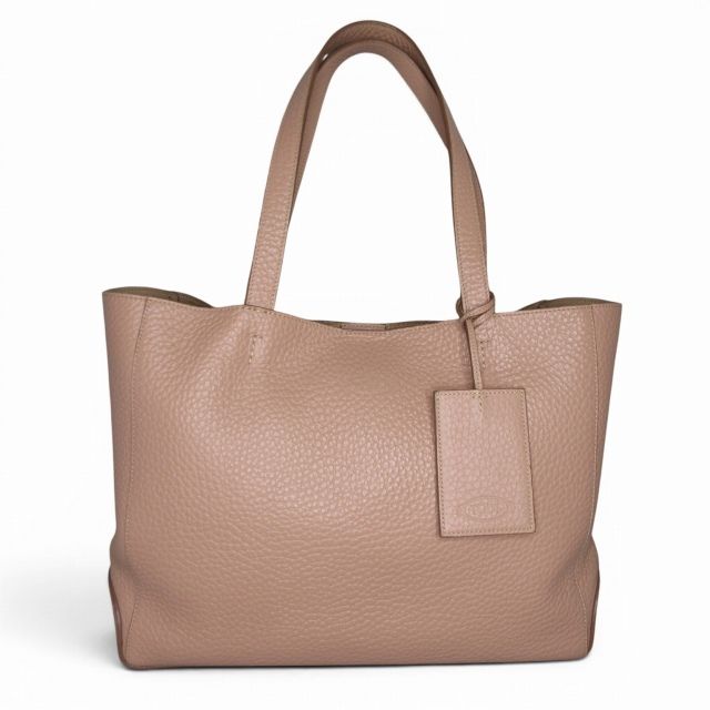 トッズ TOD'S トートバッグ シボレザー ベージュ E05130226165 　