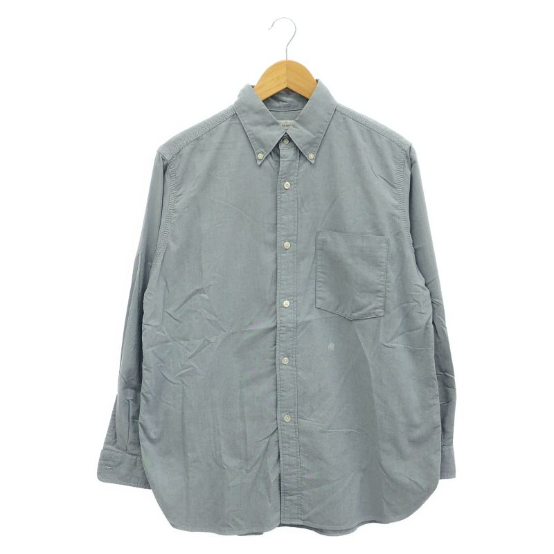 【中古】nanamica Button Down Wind Shirt ブルー サイズXS SUGS006 ナナミカ[17]