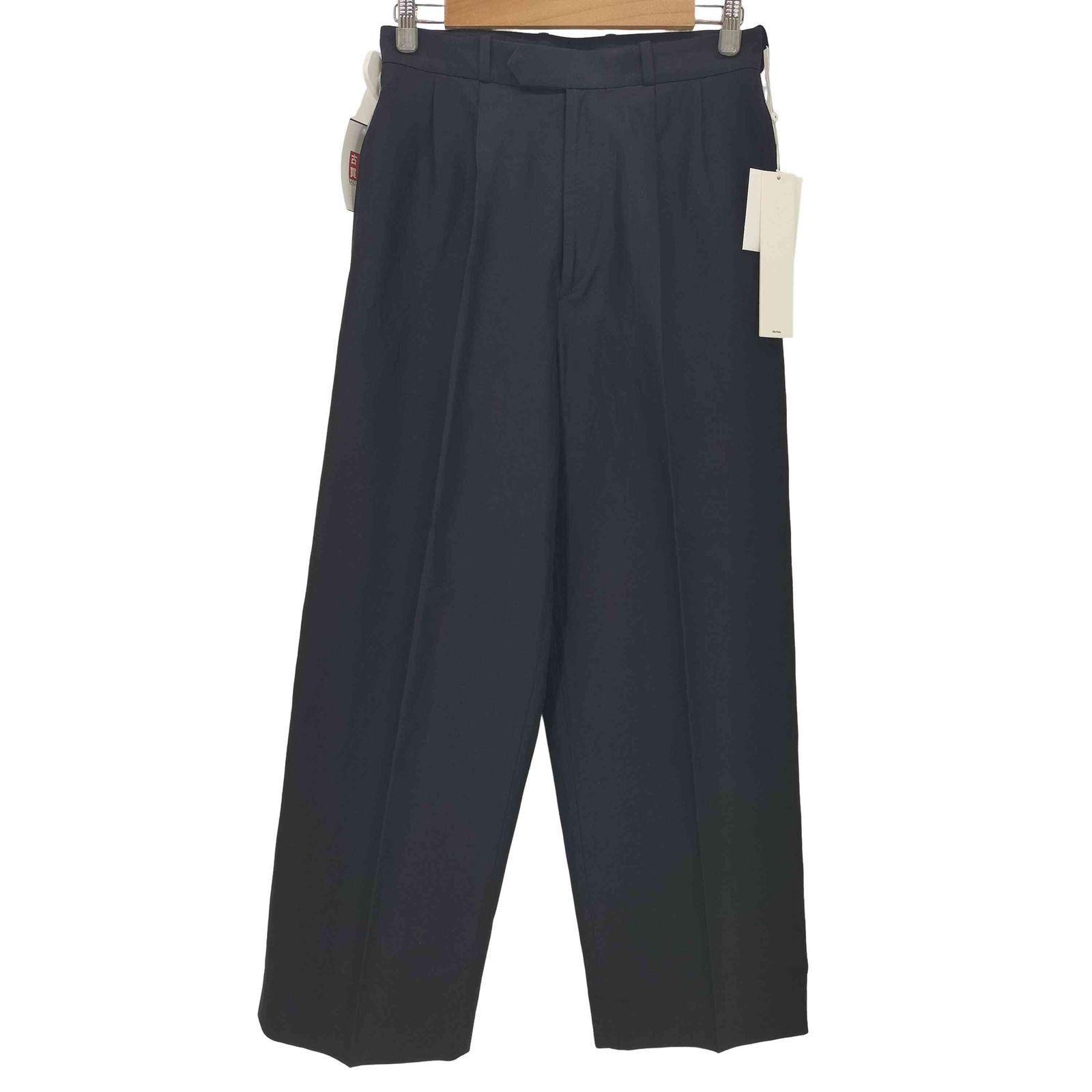 ブラームス BLURHMS 26SS Silk-Wo-Co Two-tuck Slacks メンズ JPN：1