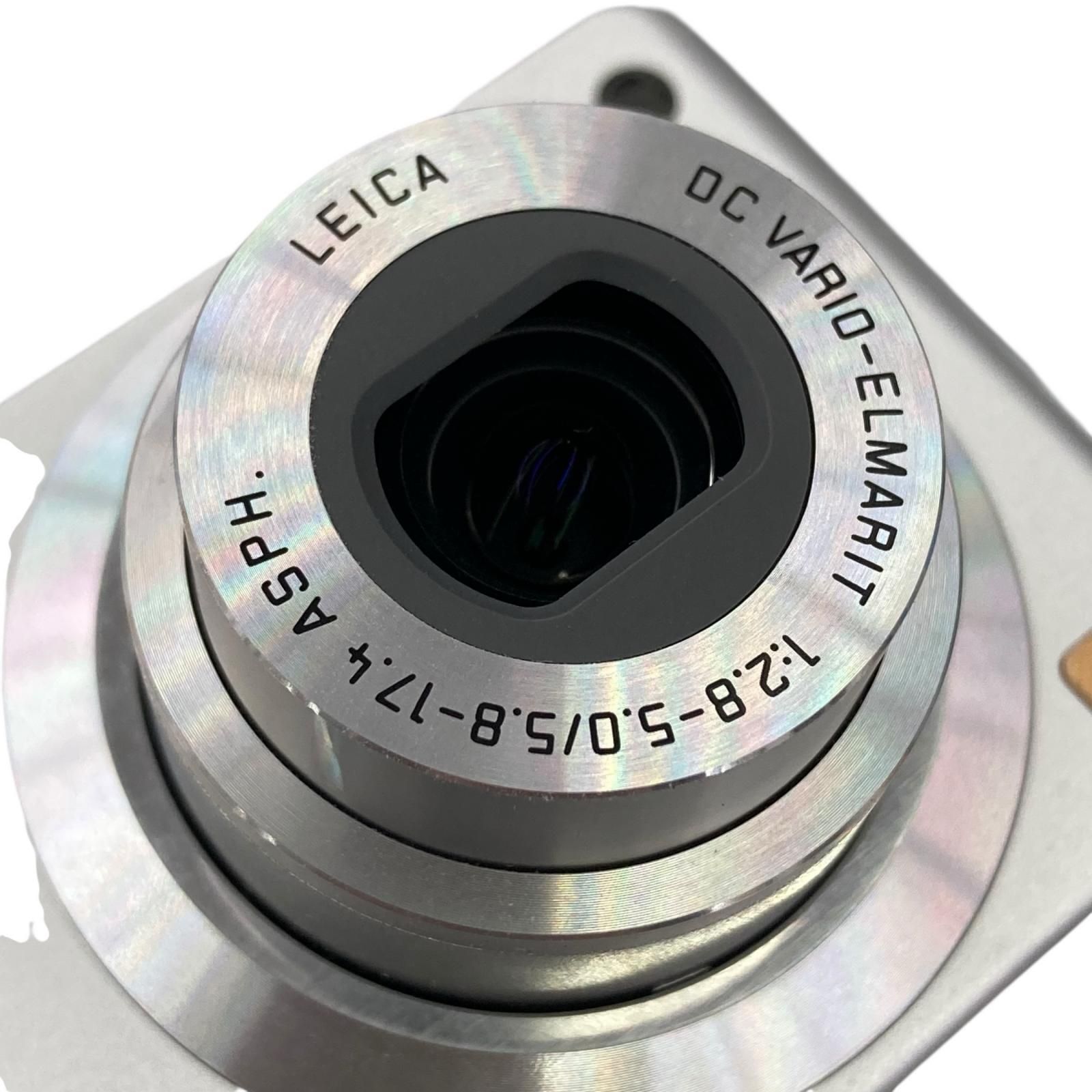 118010 通電確認のみ Panasonic パナソニック 現状品 デジタルカメラ LUMIX DMC-FX7 シルバー