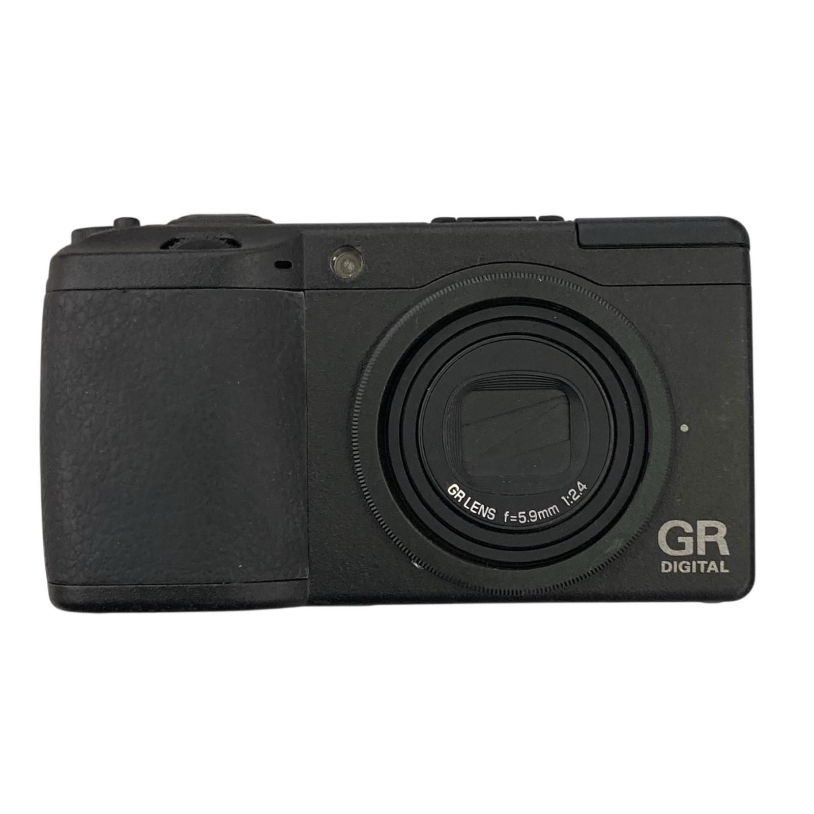 118010 動作未確認 RICOH リコー 現状品 GR DIGITAL II デジタルカメラ ブラック