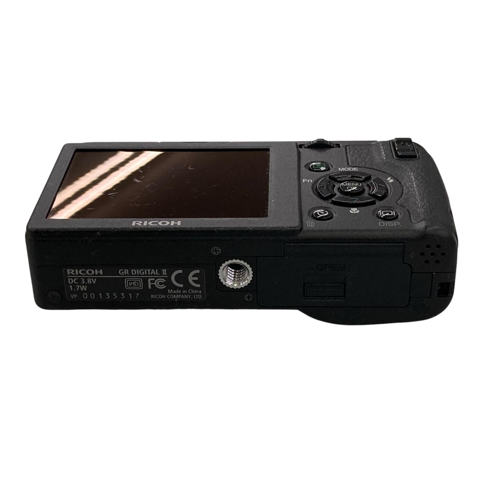 118010 動作未確認 RICOH リコー 現状品 GR DIGITAL II デジタルカメラ