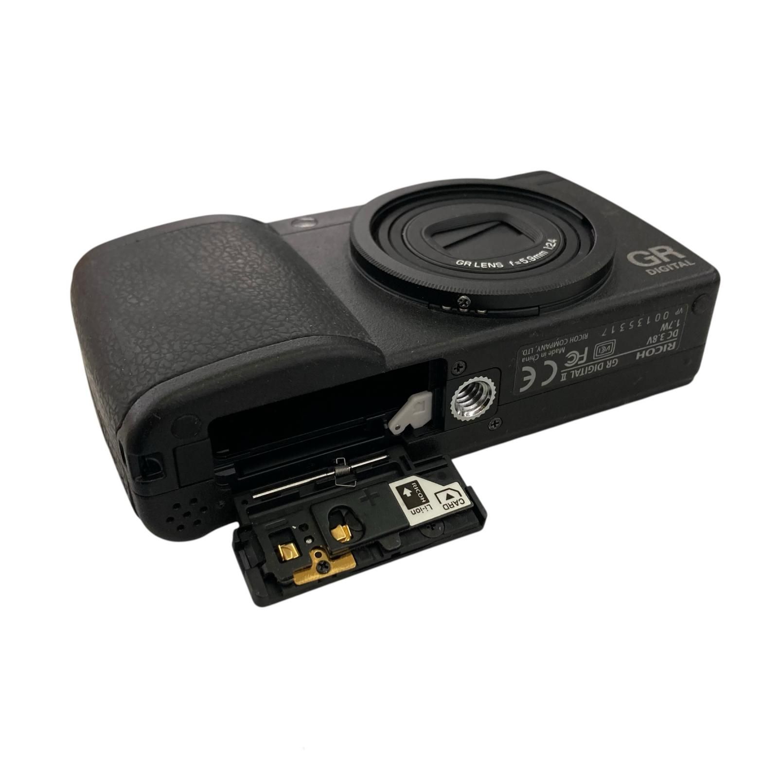 118010 動作未確認 RICOH リコー 現状品 GR DIGITAL II デジタルカメラ