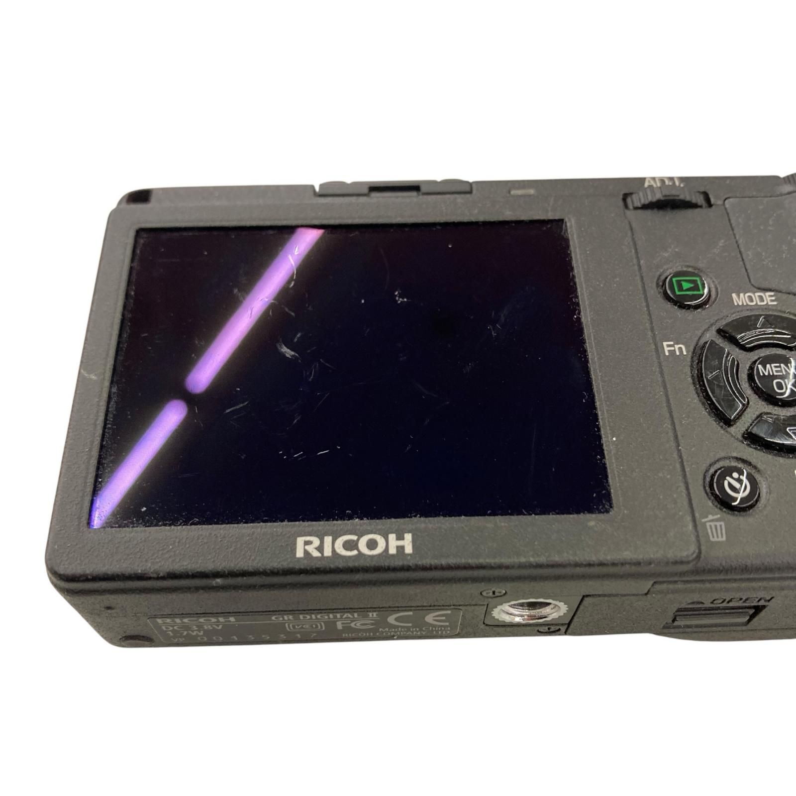 118010 動作未確認 RICOH リコー 現状品 GR DIGITAL II デジタルカメラ