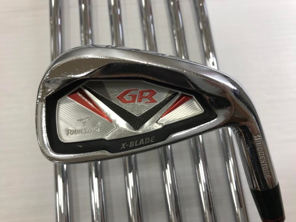 ブリヂストン　ツアーステージ X-BLADE GR (2010)　GS 95　S200フレックス　アイアンセット　中古【最短即日発送】
