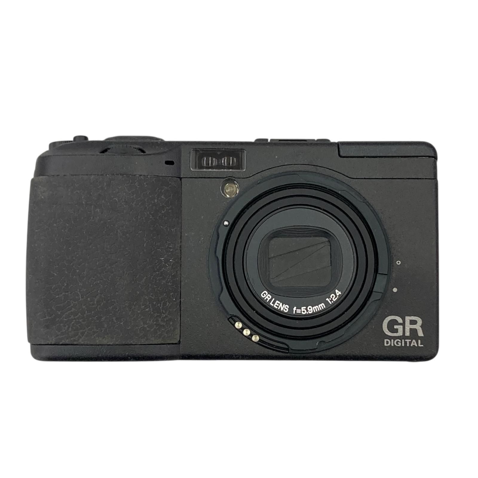 118010 動作未確認 RICOH リコー 現状品 GR DIGITAL デジタルカメラ ブラック