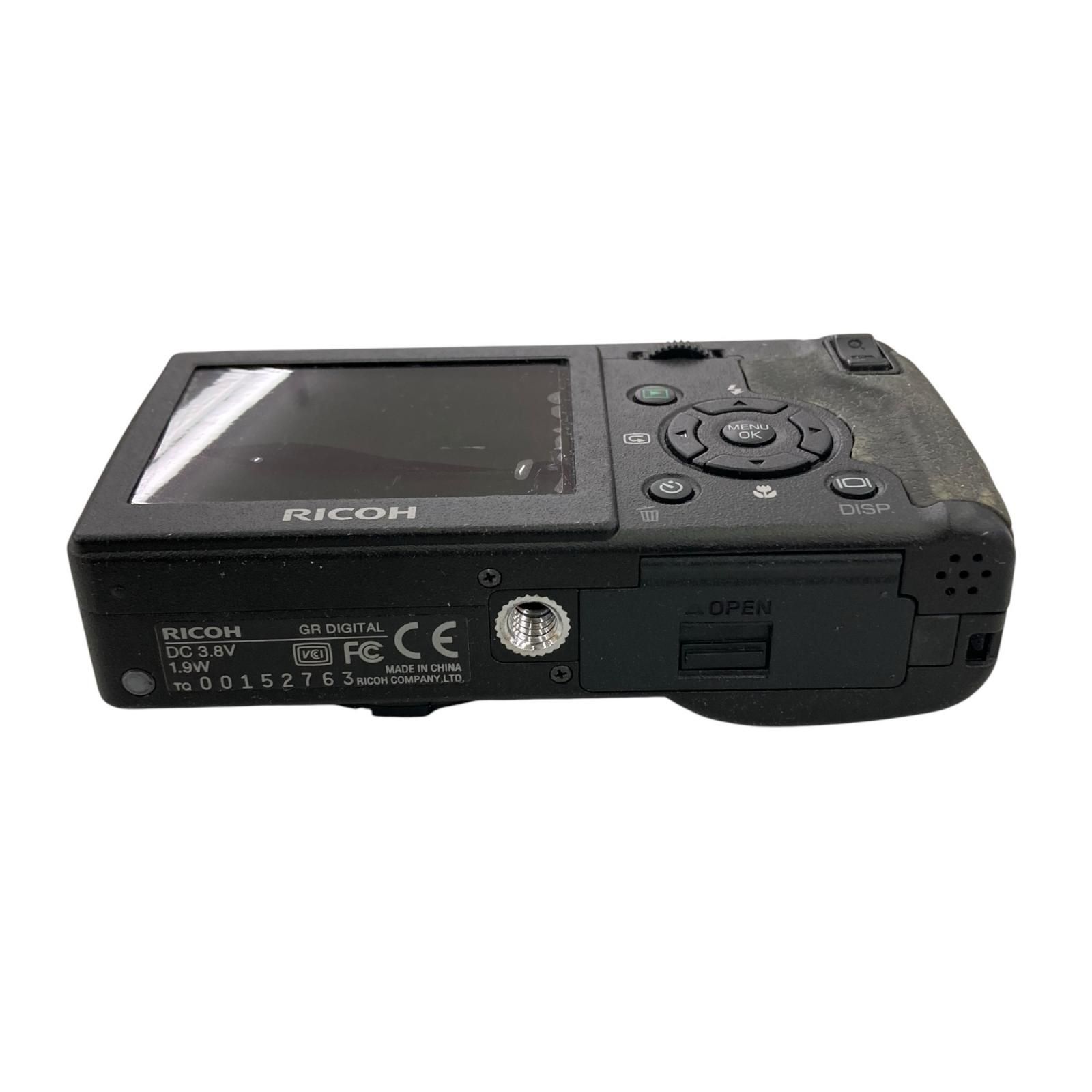 118010 動作未確認 RICOH リコー 現状品 GR DIGITAL デジタルカメラ ブラック 118010 動作未確認 RICOH リコー 現状品 GR DIGITAL デジタルカメラ ブラック