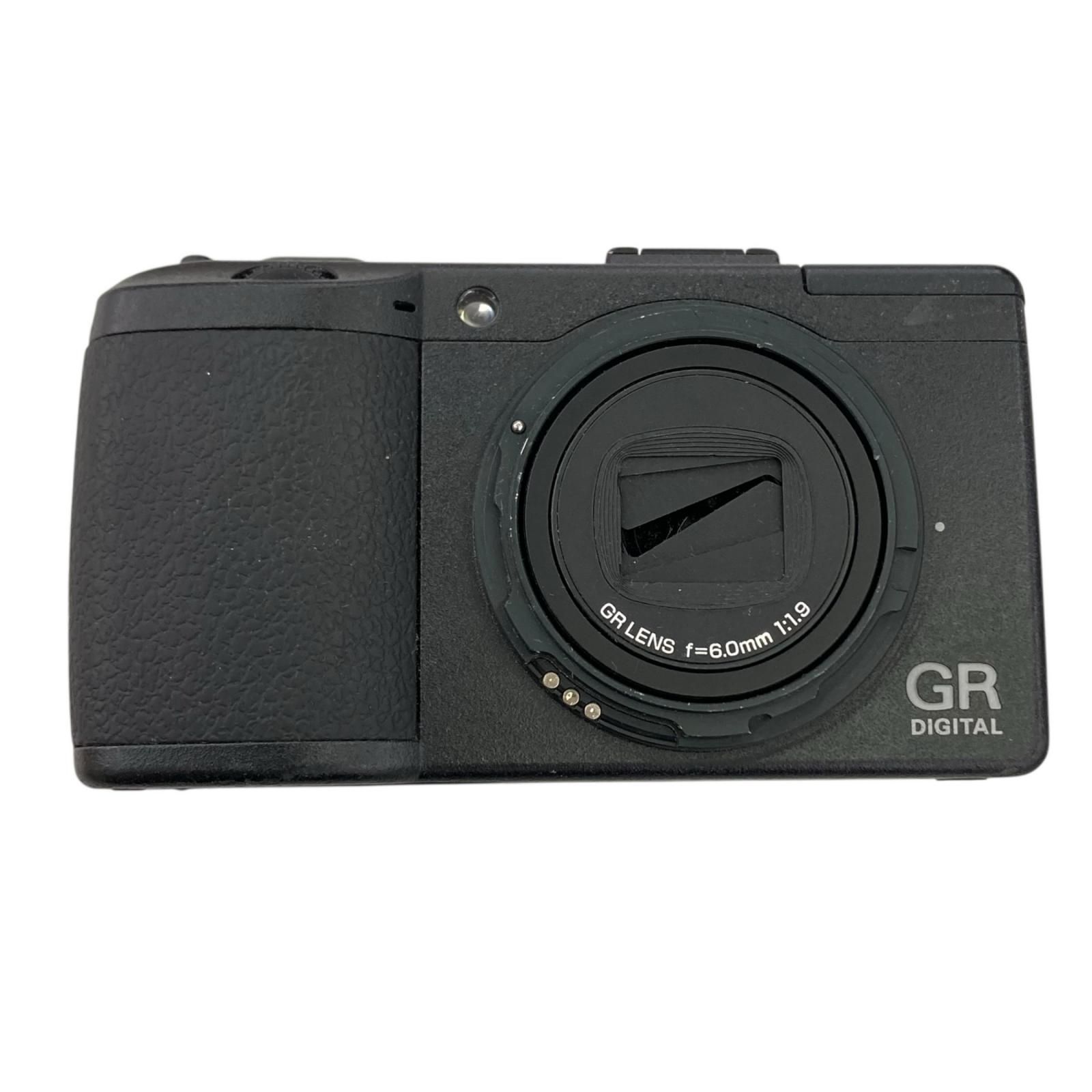 118010 動作未確認 RICOH リコー 現状品 GR DIGITAL Ⅲ デジタルカメラ ブラック