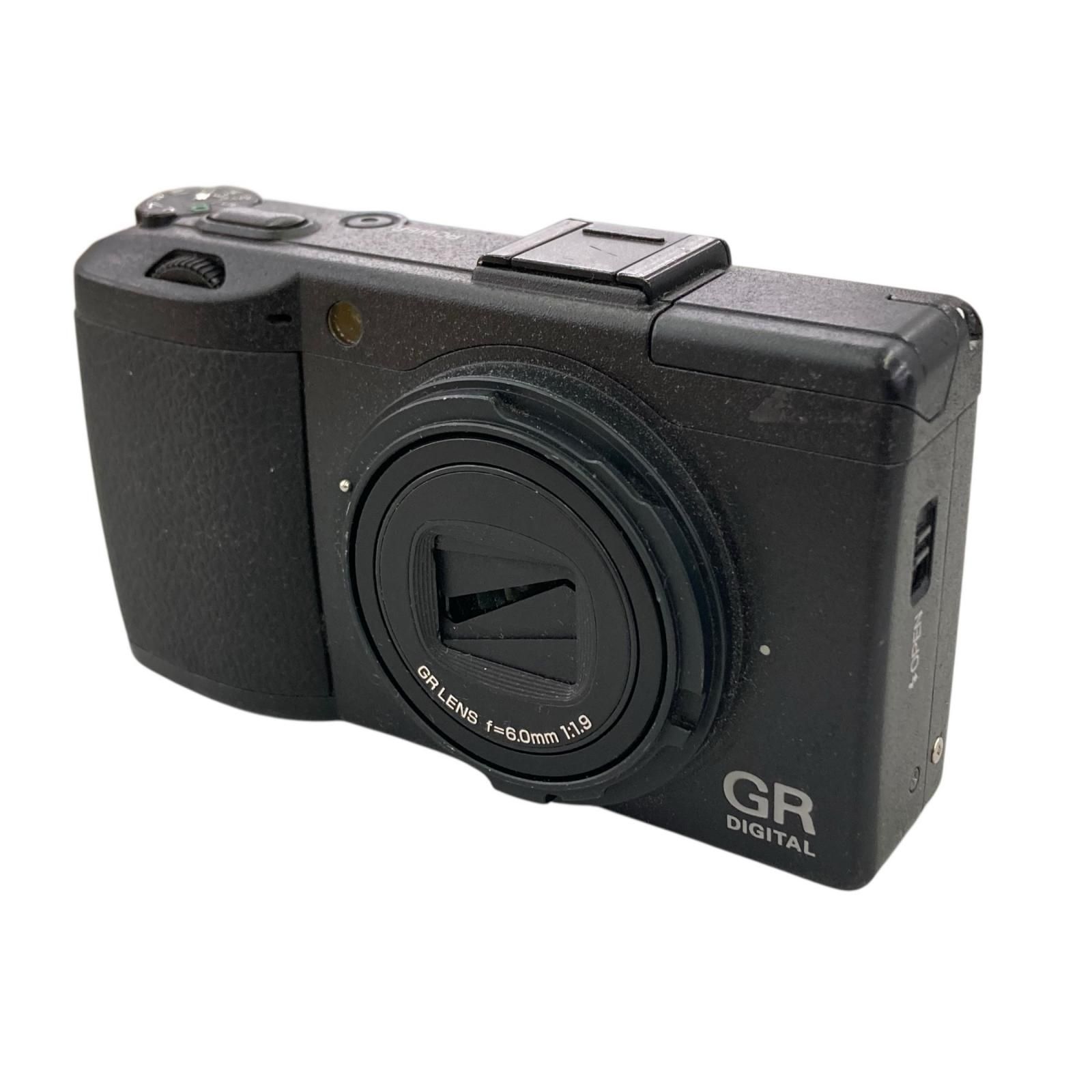 118010 動作未確認 RICOH リコー 現状品 GR DIGITAL Ⅲ デジタルカメラ ブラック