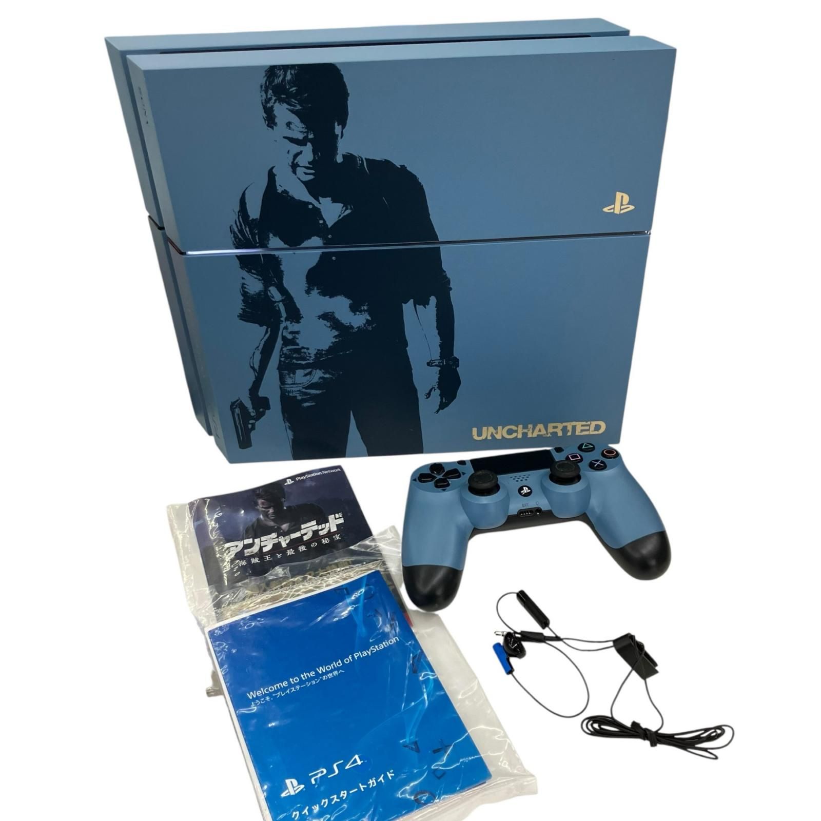 186000 通電確認のみ SONY ソニー PlayStation4 アンチャーテッドリミテッドエディション CUH-1200A