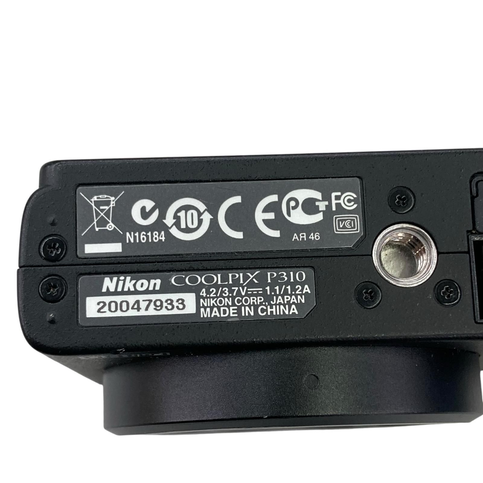 118011 動作未確認 Nikon ニコン 現状品 COOLPIX P310 デジタルカメラ ブラック 118011 動作未確認 Nikon ニコン 現状品 COOLPIX P310 デジタルカメラ ブラック