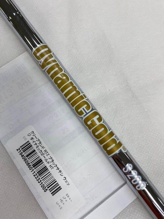 クリーブランド　RTZ ブラックサテン　52度　ダイナミックゴールド HT　S200フレックス　ウェッジ　中古　ゴルフドゥ！倉敷笹沖店【最短即日発送】