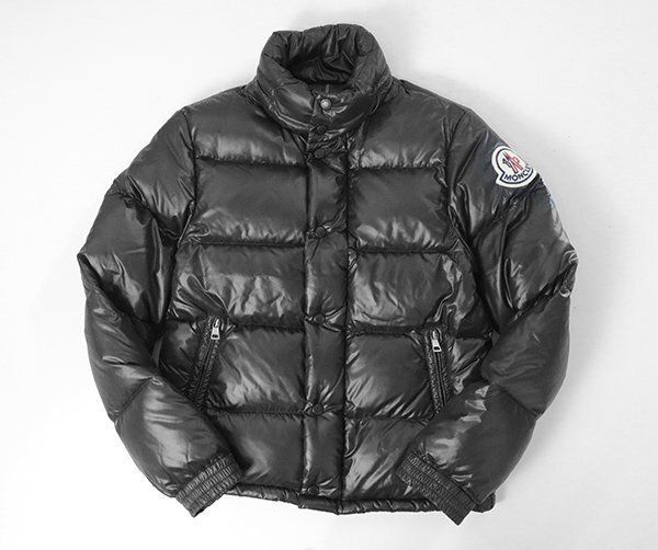 MONCLER ◆ EVELEST エベレスト ダウンジャケット 黒 サイズ0 (フード収納) ナイロン モンクレール ◆ES20