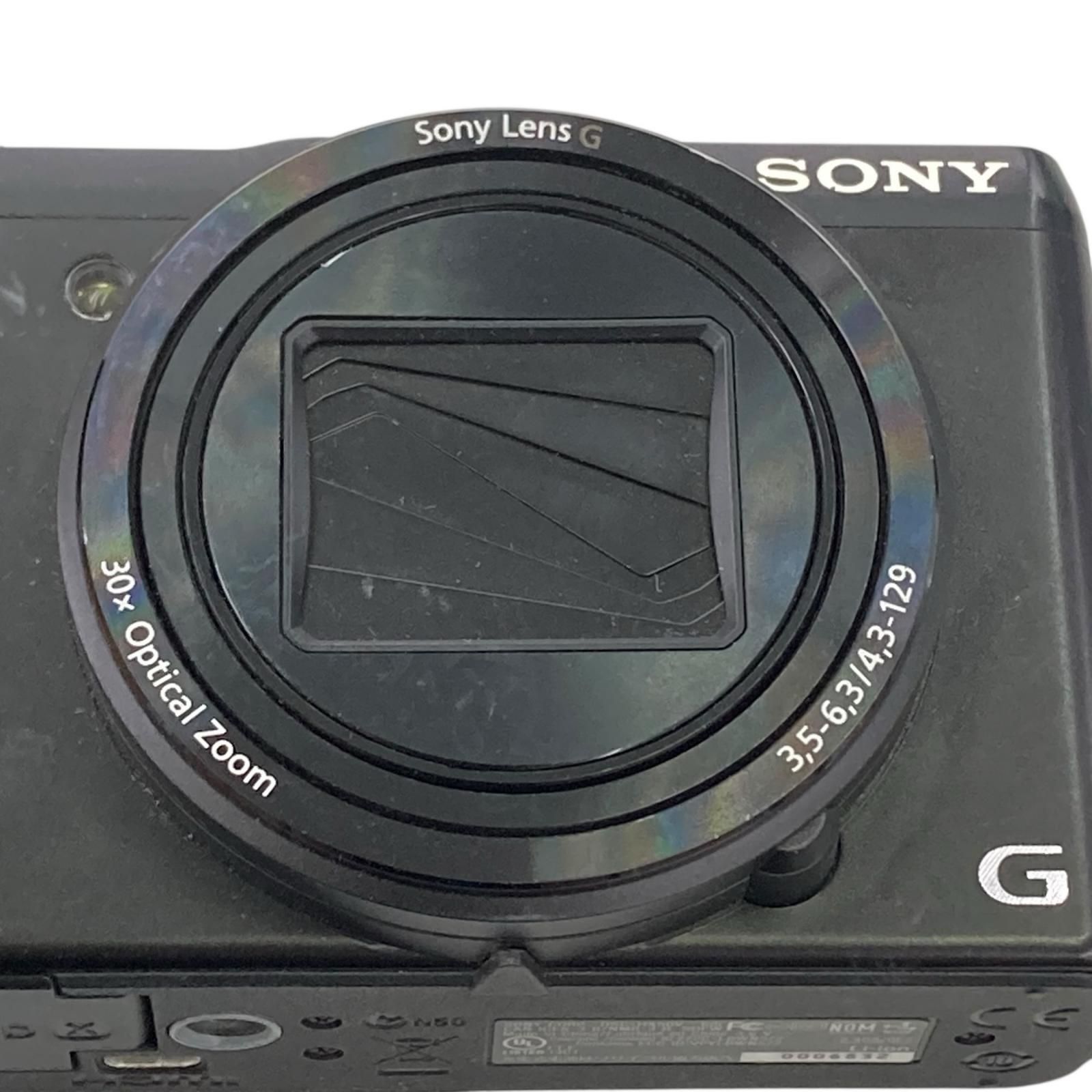 118011 動作未確認 SONY ソニー 現状品 Cyber-shot G デジタルカメラ DSC-HX50V ブラック