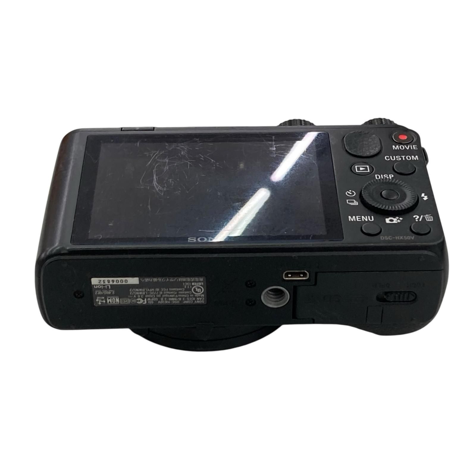 118011 動作未確認 SONY ソニー 現状品 Cyber-shot G デジタルカメラ DSC-HX50V ブラック