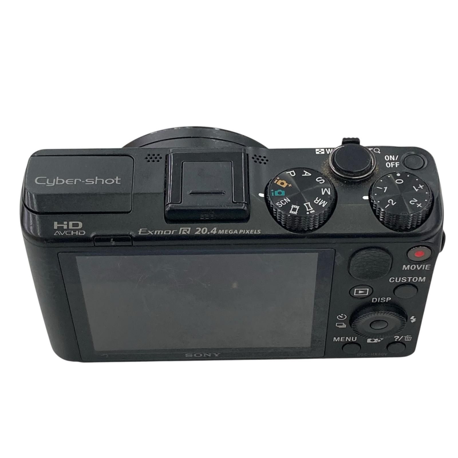 118011 動作未確認 SONY ソニー 現状品 Cyber-shot G デジタルカメラ DSC-HX50V ブラック