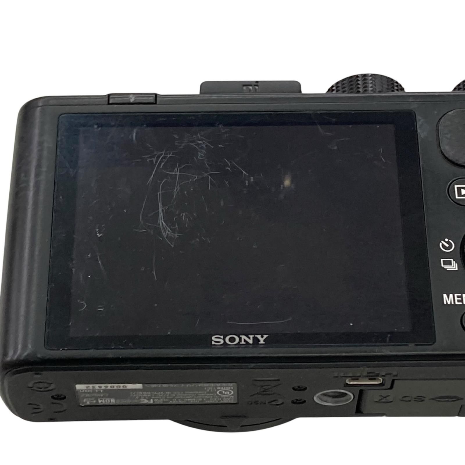 118011 動作未確認 SONY ソニー 現状品 Cyber-shot G デジタルカメラ DSC-HX50V ブラック