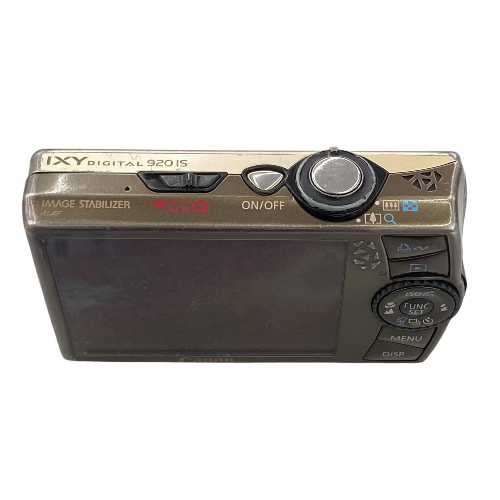118011 動作未確認 canon キャノン 現状品 IXY DIGITAL 920 IS