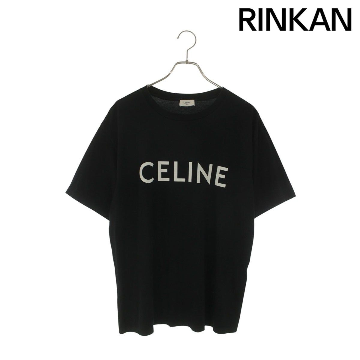 セリーヌ 2X681671Q ロゴプリントルーズフィットTシャツ メンズ S