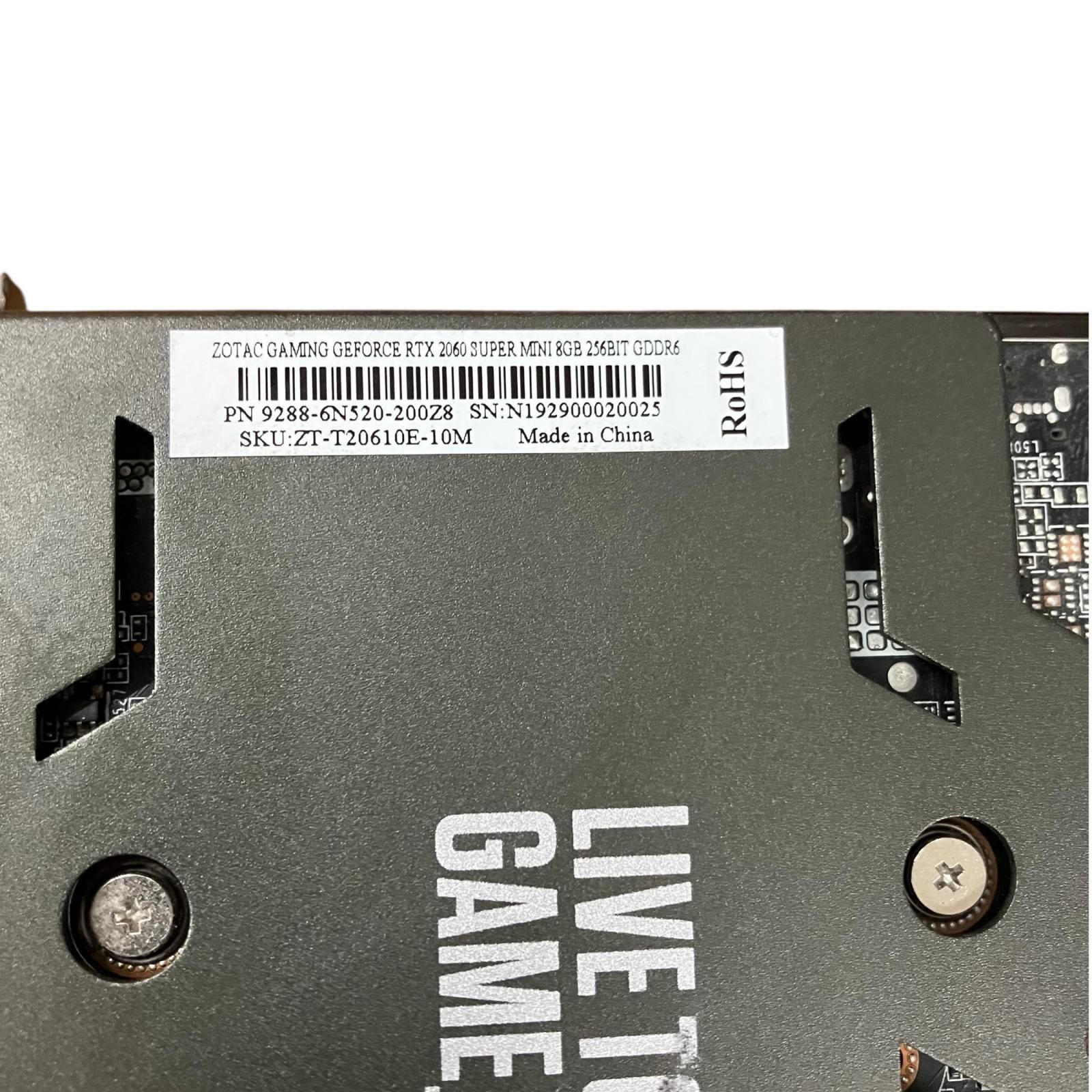ZOTAC RTX 2060 SUPER 動作未確認やや傷あり - メルカリ