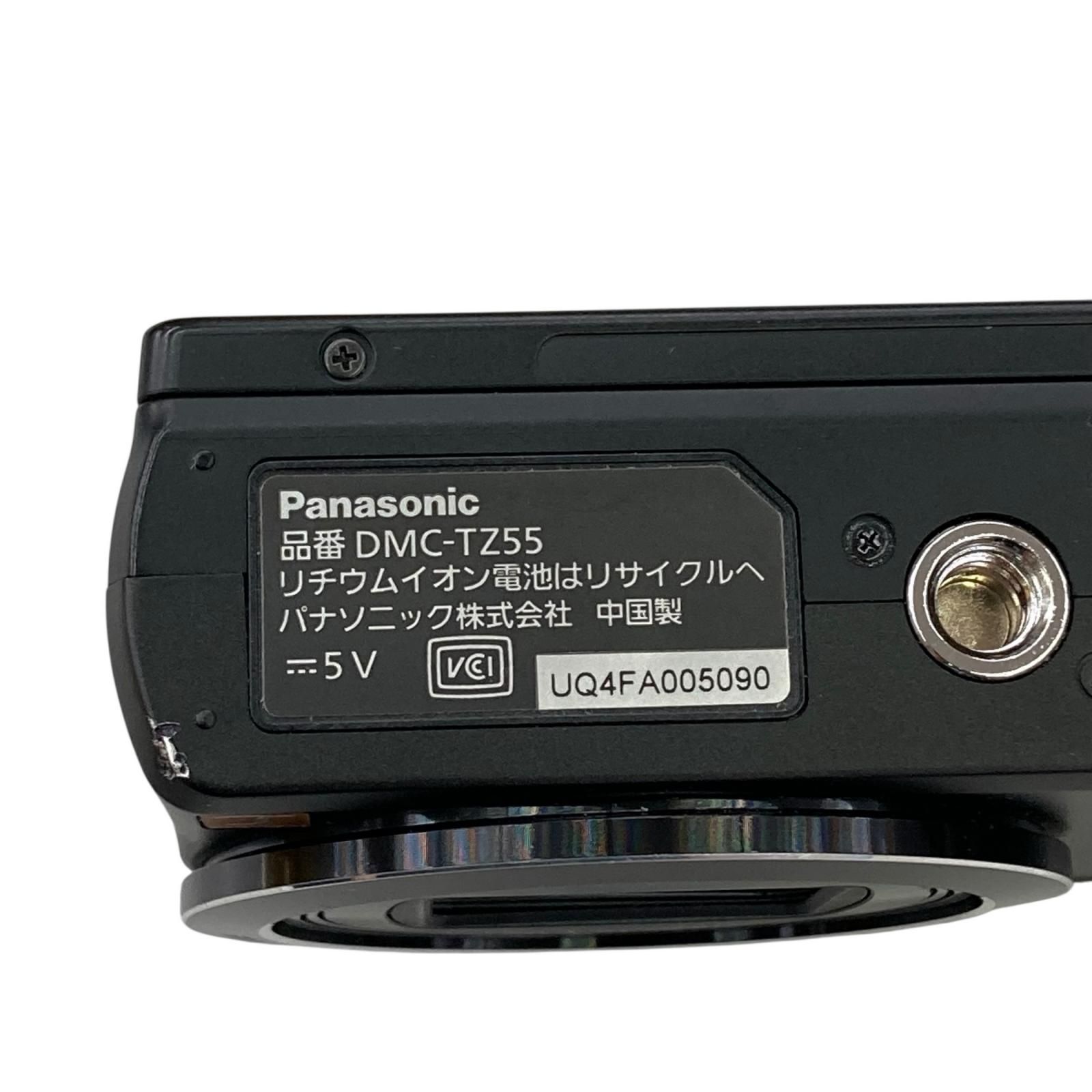 118011 動作未確認 Panasonic パナソニック 現状品 LUMIX DMC-TZ55 ブラック