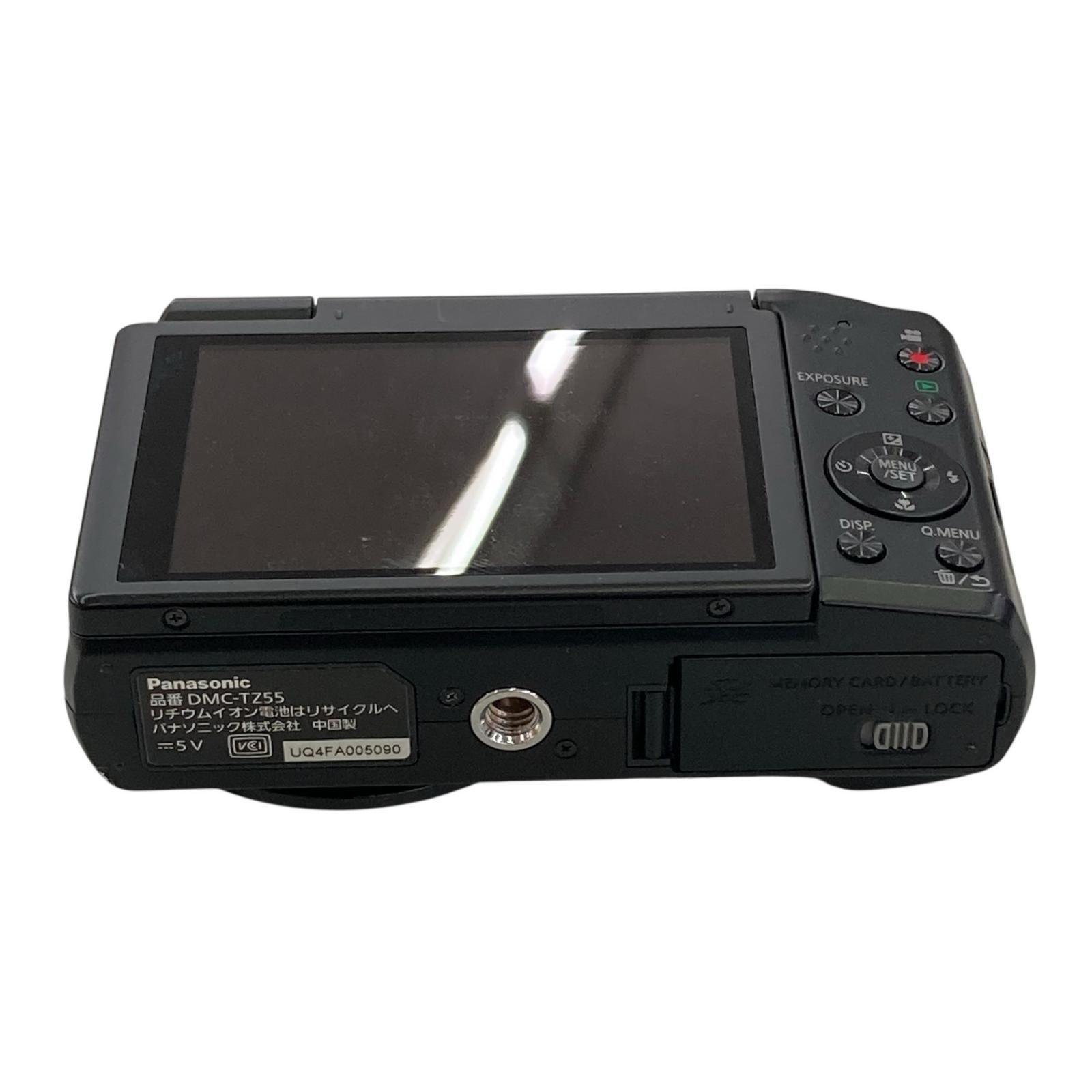118011 動作未確認 Panasonic パナソニック 現状品 LUMIX DMC-TZ55 ブラック