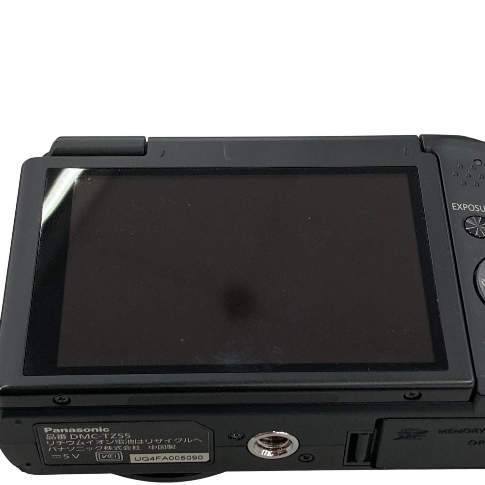 118011 動作未確認 Panasonic パナソニック 現状品 LUMIX DMC-TZ55 ブラック