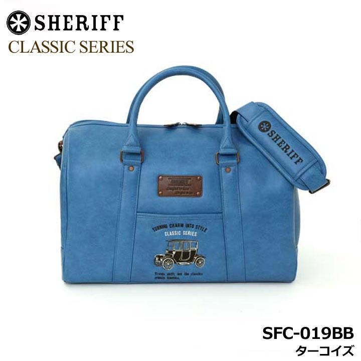 サンプル SHERIFF シェリフゴルフ クラシック 限定ボストンバッグ TQ 新品☆シェリフ SHERIFF☆SFC-019BB クラシック シリーズ ボストン