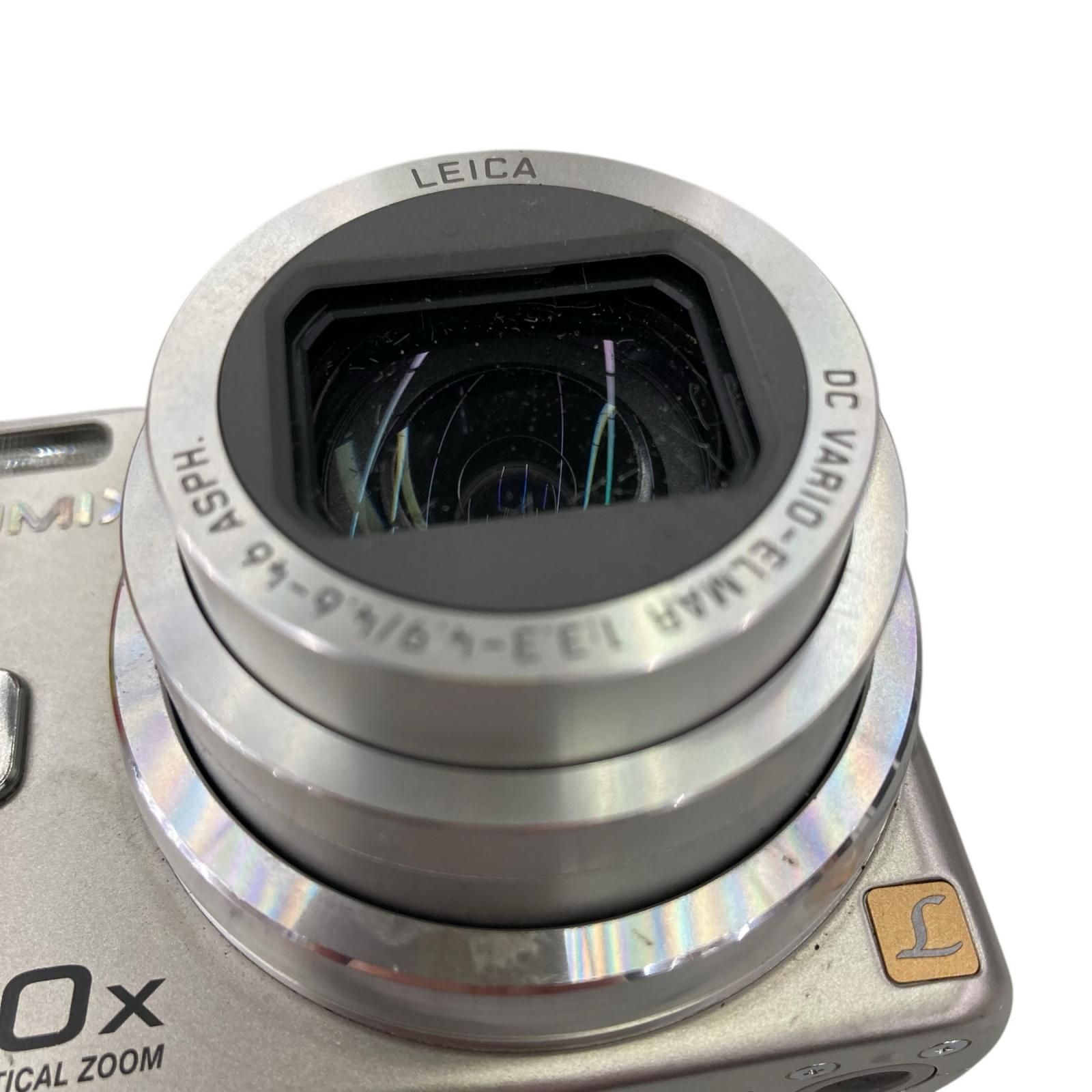 118011 通電確認のみ Panasonic パナソニック 現状品 LUMIX DMC-TZ3 シルバー