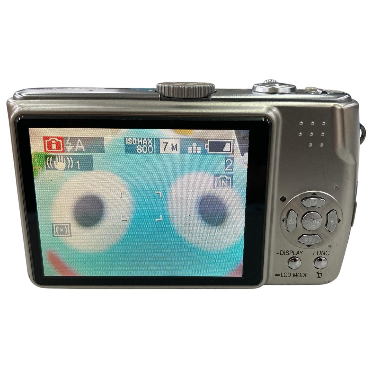118011 通電確認のみ Panasonic パナソニック 現状品 LUMIX DMC-TZ3 シルバー