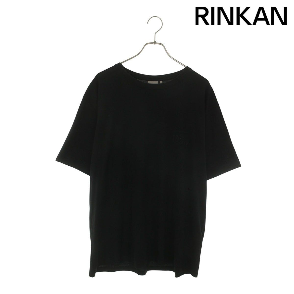 ディオール 26SS 683J606A0677 ロゴ刺繍Tシャツ メンズ XL
