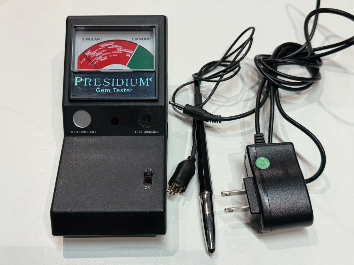 【PRESIDIUM ジェムテスター】プレシディアム ジェムストーンテスター Gem Tester 宝石 鑑定 測定器 ダイヤモンドテスター