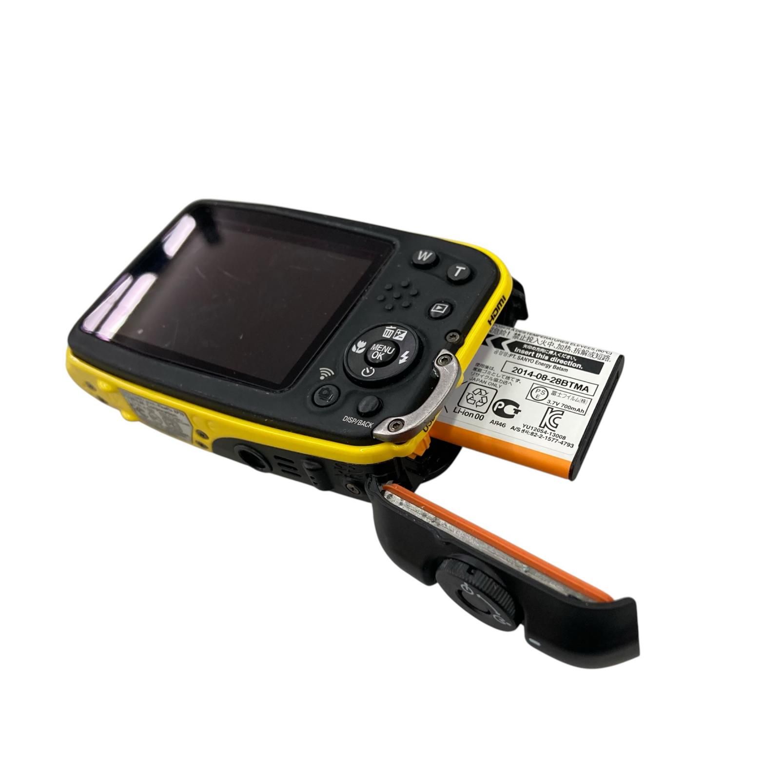 118011 通電確認のみ FUJIFILM フジフィルム 現状品 FinePix 防水 デジタルカメラ XP70 イエロー/ブラック 118011 通電確認のみ FUJIFILM フジフィルム 現状品 FinePix 防水 デジタルカメラ XP70 イエロー/ブラック