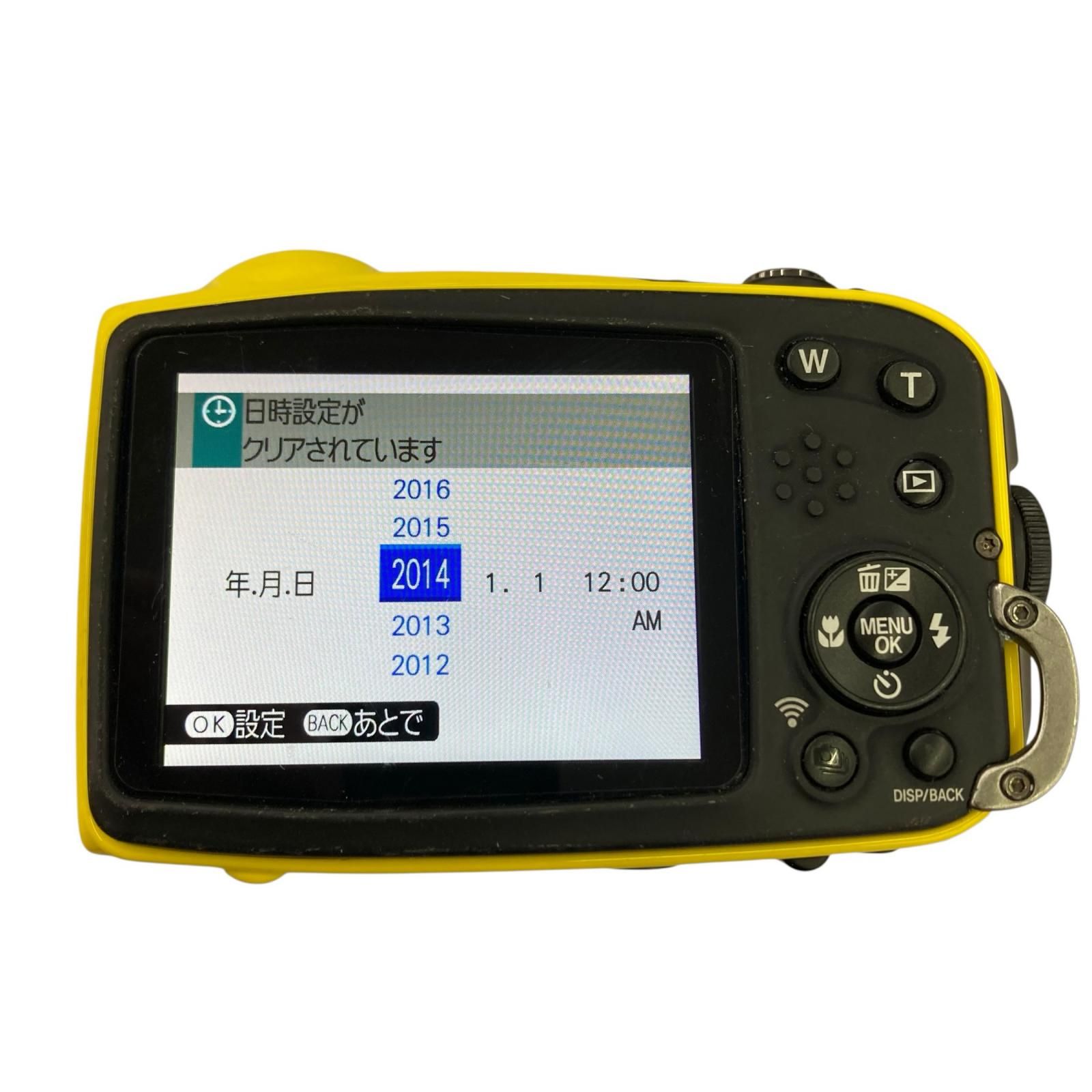 118011 通電確認のみ FUJIFILM フジフィルム 現状品 FinePix 防水 デジタルカメラ XP70 イエロー/ブラック 118011 通電確認のみ FUJIFILM フジフィルム 現状品 FinePix 防水 デジタルカメラ XP70 イエロー/ブラック